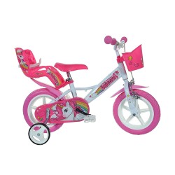 Dino Bikes Bicicletta Bambina Unicorn 12 pollici