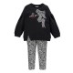 Brums Completo Felpa e Leggings Bambina - 919 Panna Nero